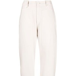Citizens of Humanity Louise Cotton Trousers Pants cargo cropped Size 28